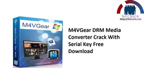 M4VGear DRM Media Converter 6.5.5 Crack + License Key 